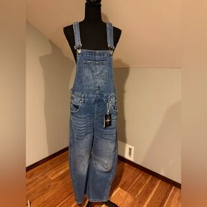 Flamingals barrel leg overalls